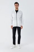 20193 Oversize Erkek Gömlek - Beyaz resmi